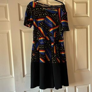LuLaRoe constellation dress